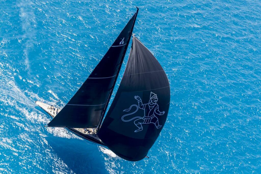 Hanuman during the J Class America’s Cup Regatta Bermuda 2017 © Carlo Borlenghi-1200