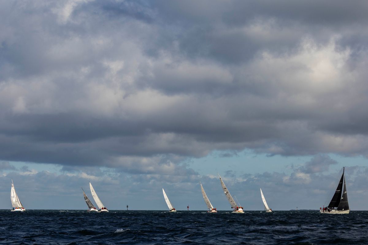 The fleet enjoying fresh conditions - Andrea Francolini, AWKR pic