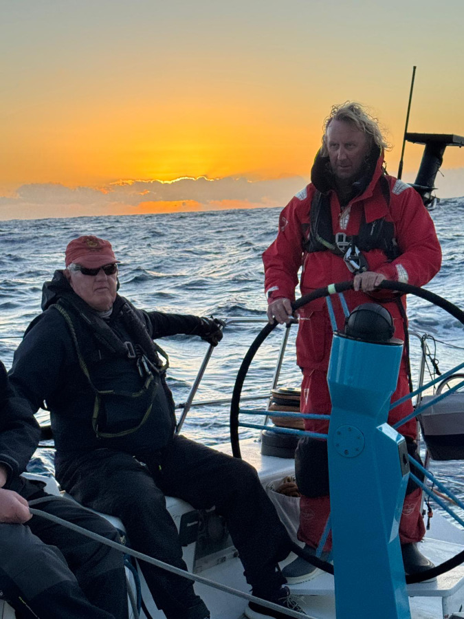 Antipodes crew experienced magic sunrises and sunsets in the race to Auckland - pic courtesy Antipodes