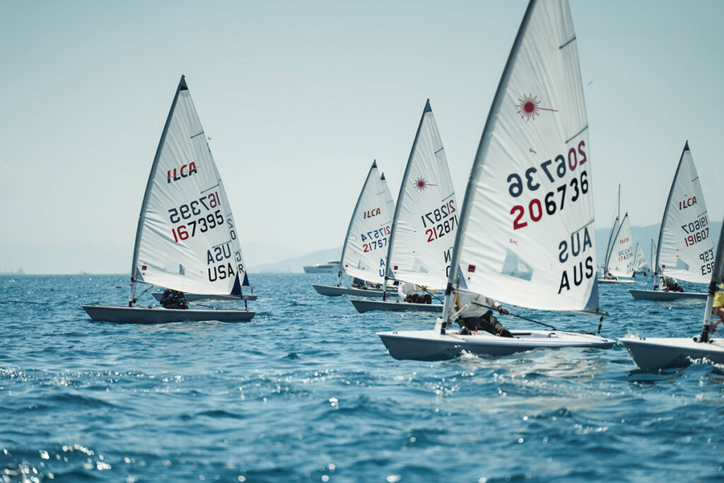 Penultimate Day Delivers Another Test at ILCA 6 Masters Worlds - Credit Harris Gkaniatsas – Nautical Club of Kalamaki