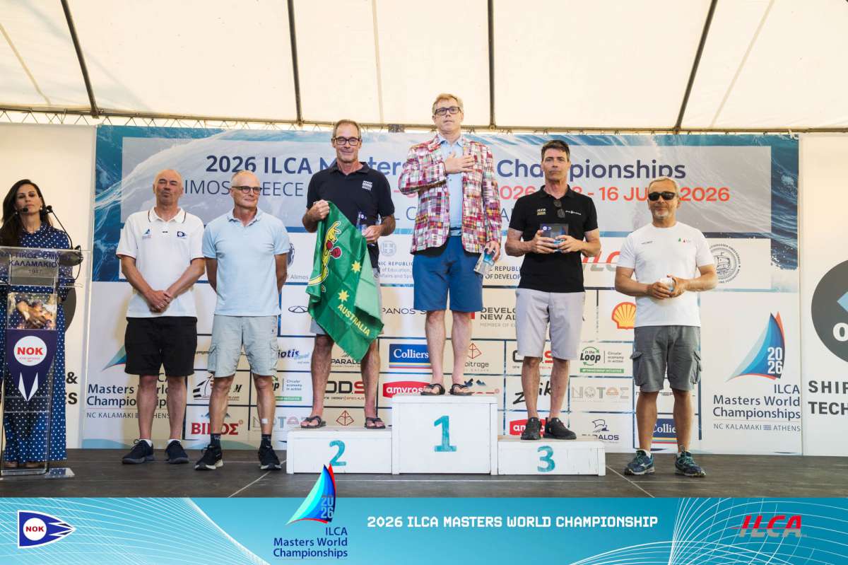 2026 ILCA 6 Masters Worlds - Grand Masters - Credit Harris Gkaniatsas