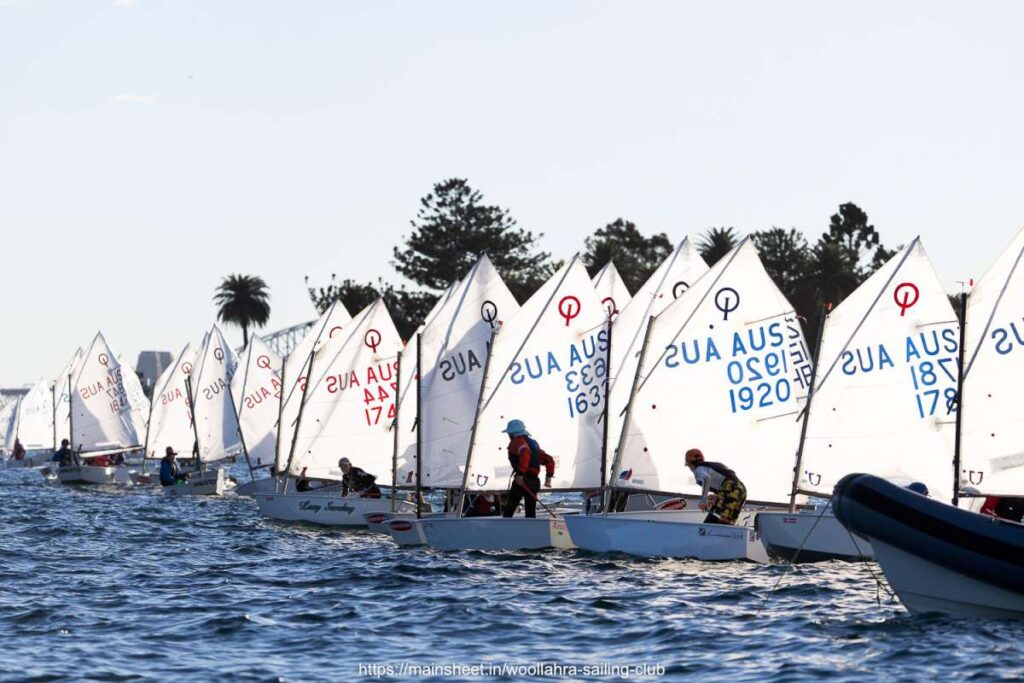 East Coast Championship 2026 - Optimist Start - Credit Woollahra Sailing Club-1200