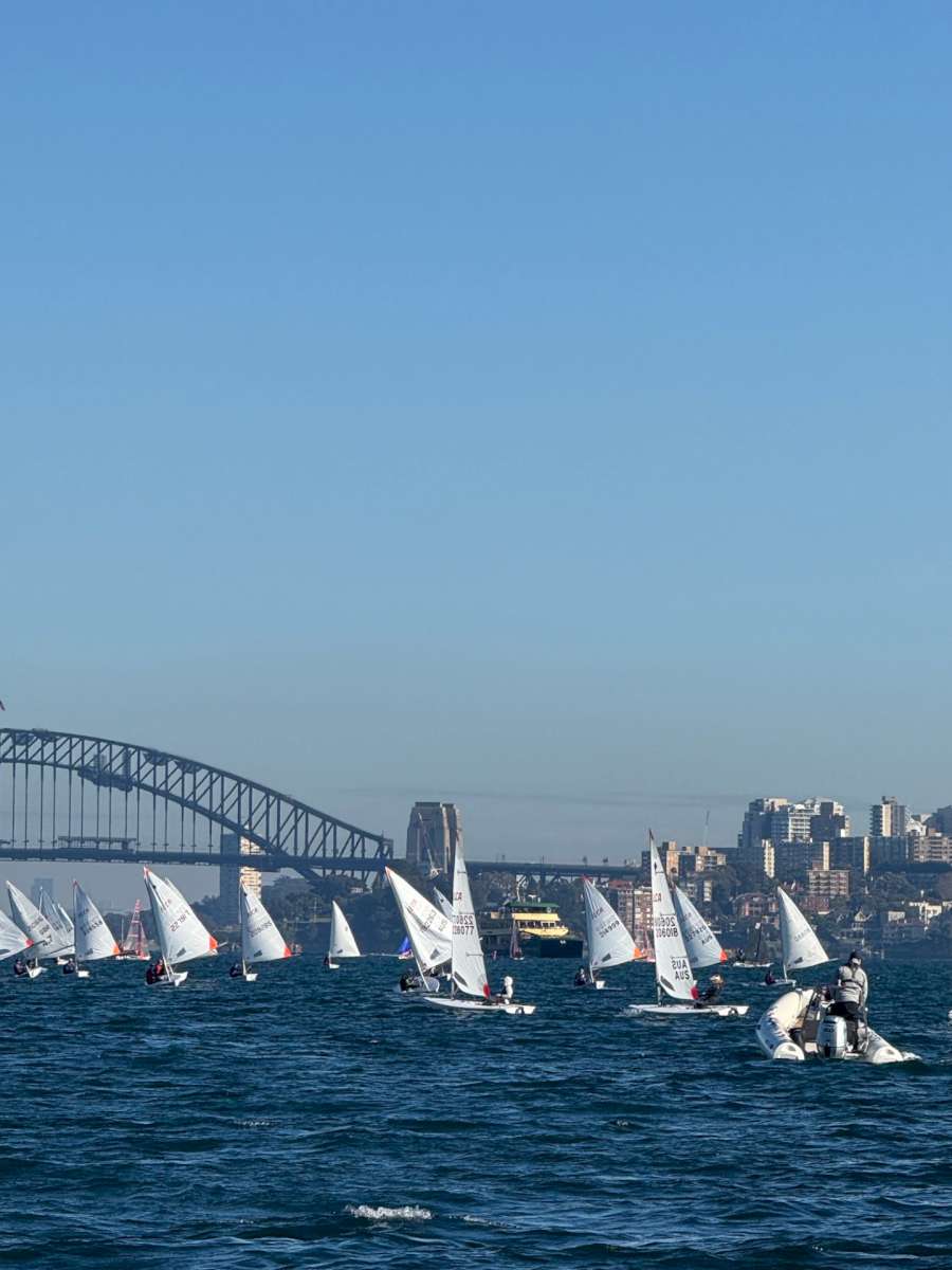 East Coast Championship 2026 - ILCA 4 Fleet and Sydney Harbour Bridge-1200