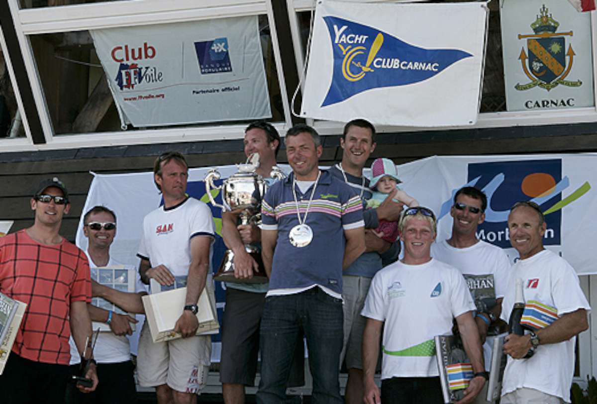 18ft skiff Mark Foy Trophy Carnac July 2009