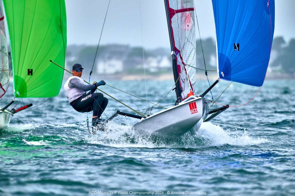 Rob Richardson (winner) - 2026 Musto Skiff Worlds Day 5 (© Antoine Dujoncquoy)
