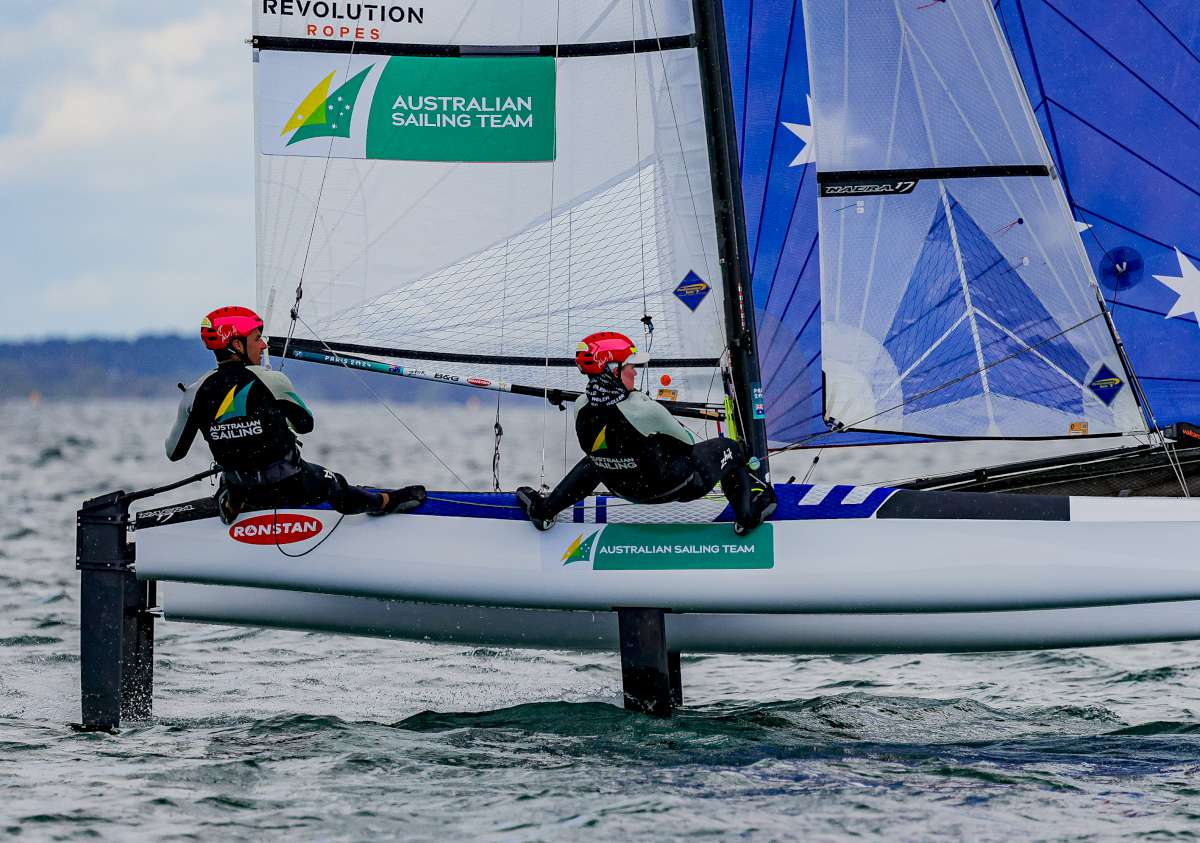 49er, 49er Fx and Nacra 17 World Championships 2026, Quiberon, France.