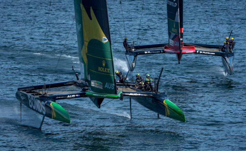 BONDS Flying Roos continued their impressive 2026 campaign on the opening day of the Canada SailGP