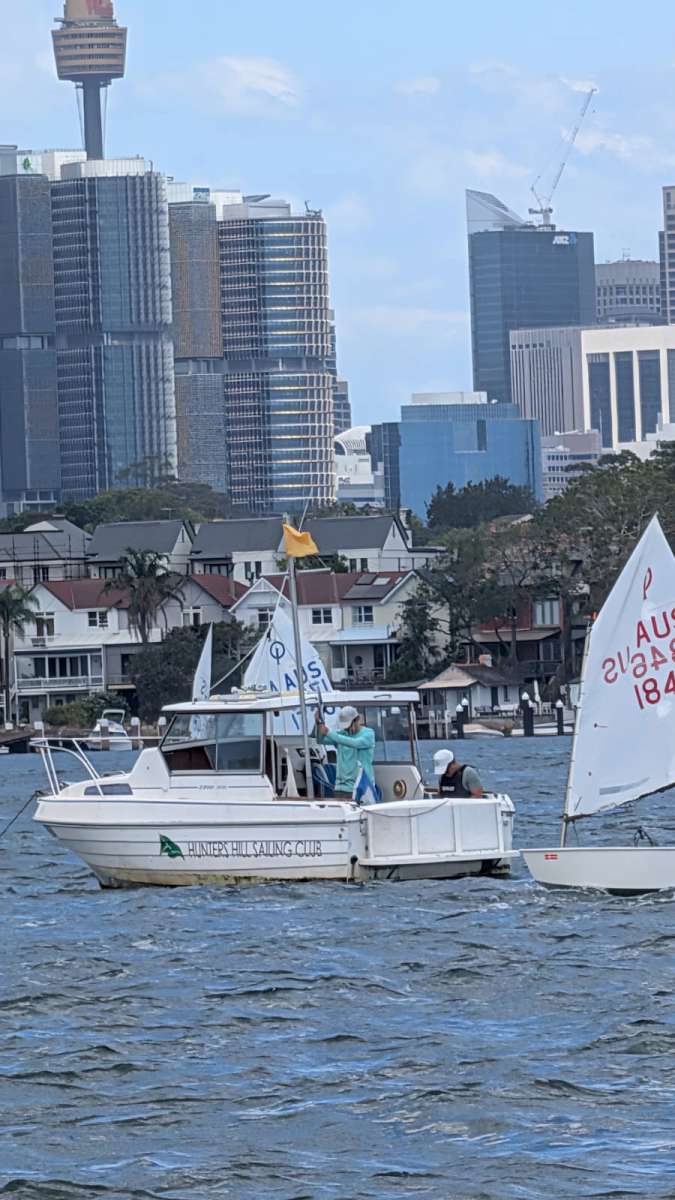 Winter Interclub Series Brings 120 Optimist Sailors to Hunters Hill Sailing Club