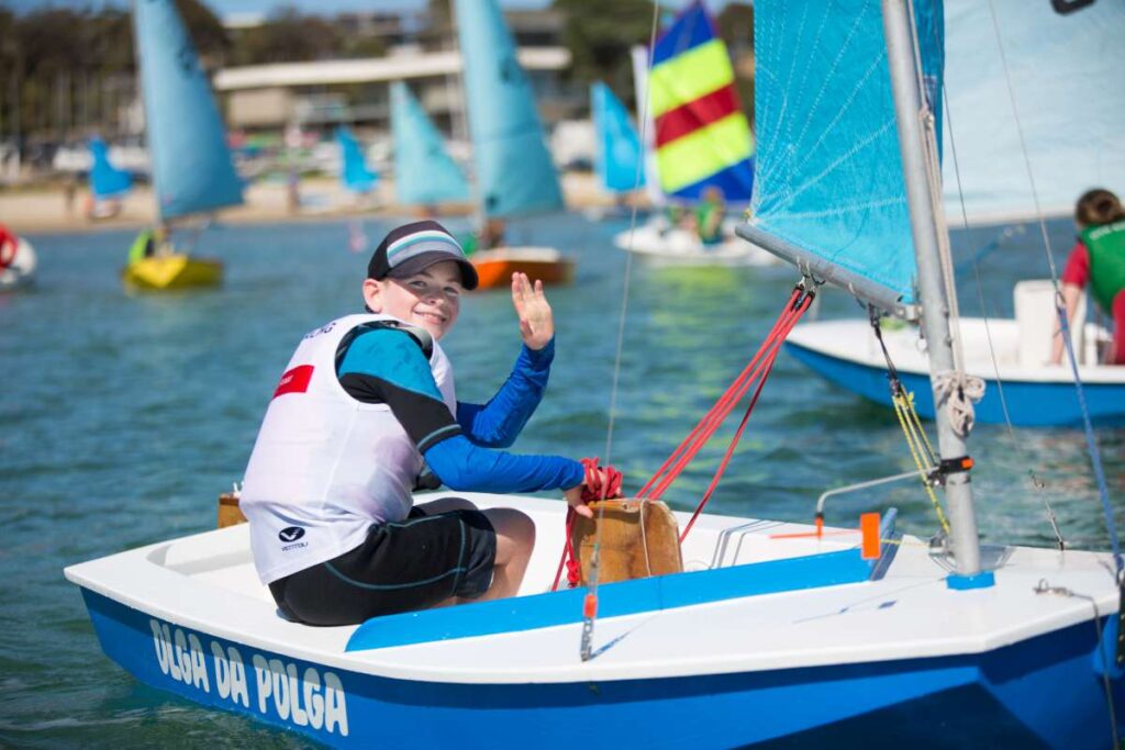 Junior Sailing at Blairgowrie Yacht Squadron CREDIT Shaun McKenna-Media Strategy