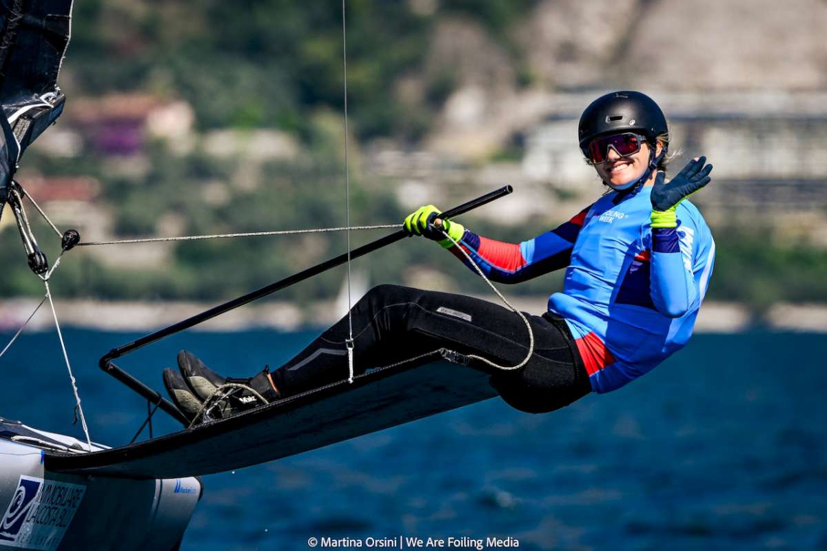 Foiling Week Malcesine 2026 - Victoria Schultheis - ©Martina Orsini - WeAreFoiling Media