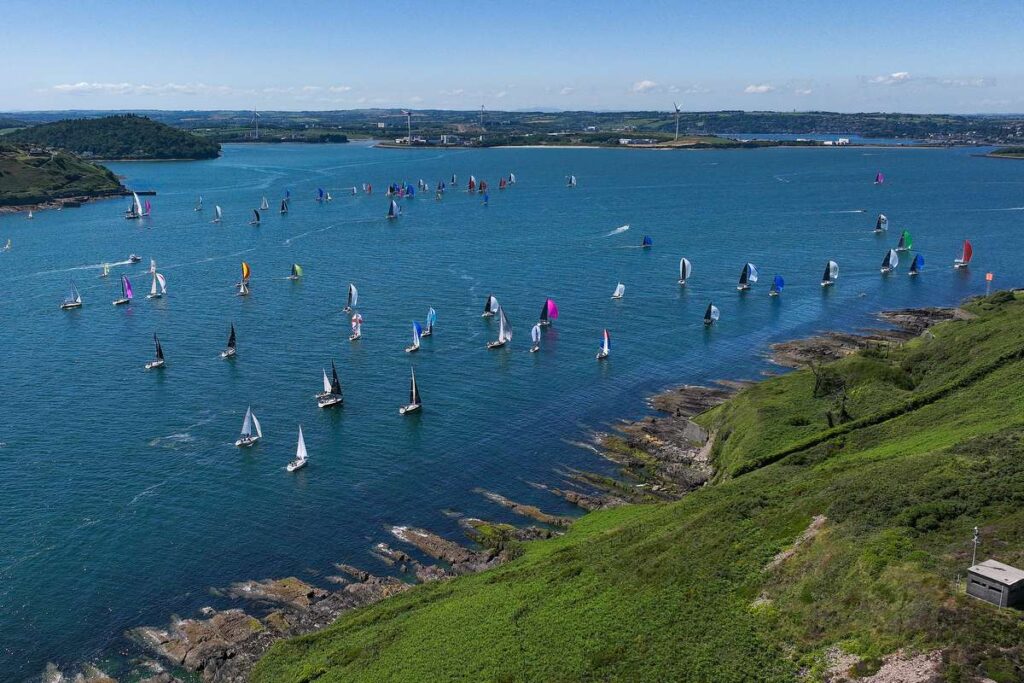 Cork Week's iconic Harbour Race 2026 © Rick Tomlison-RCYC