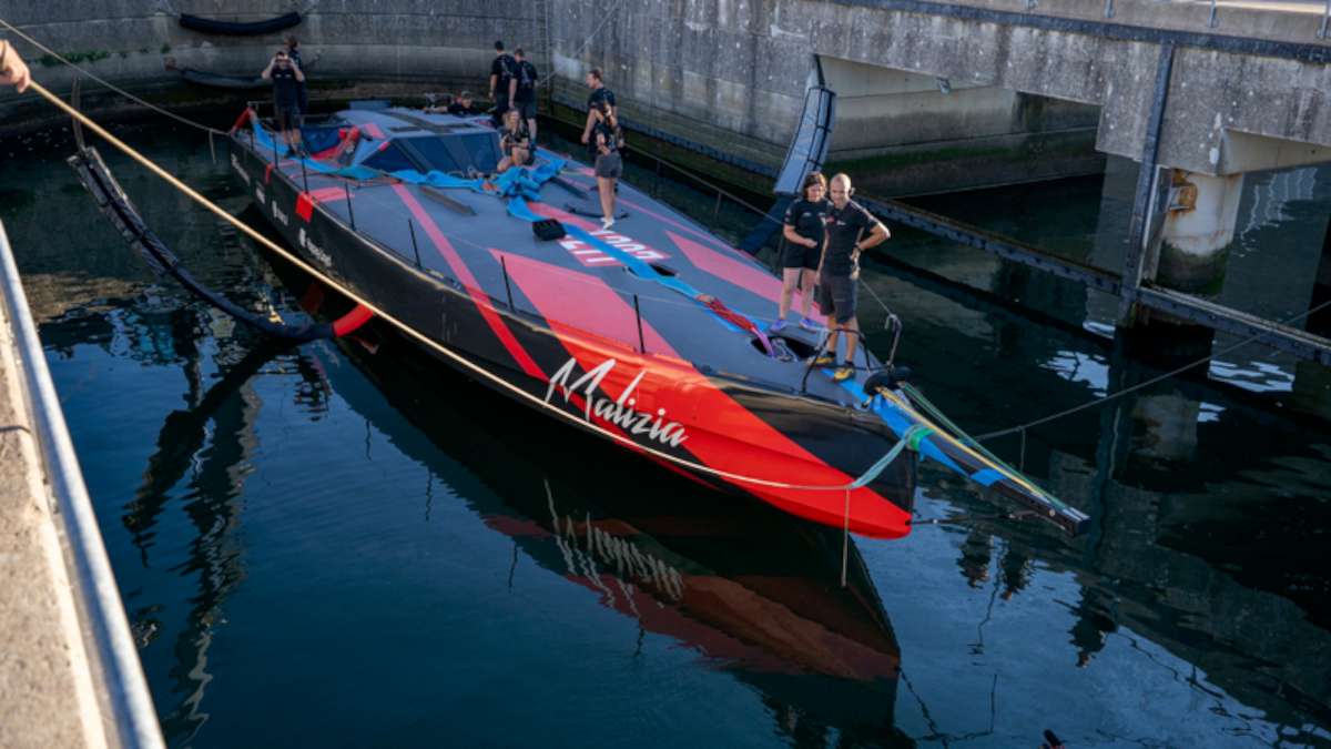 Malizia 4 Launch - Lorient - 06/07/2026 © Marie Lefloch I Team Malizia