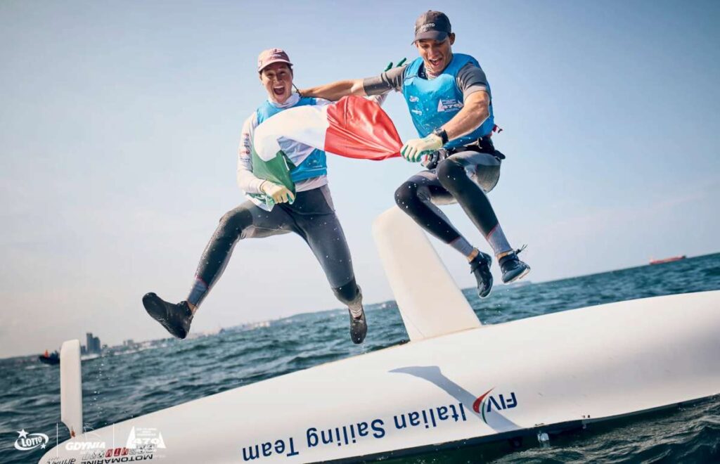 Lisa Vucetti and Vittorio Bonifacio 470 Junior World Champions