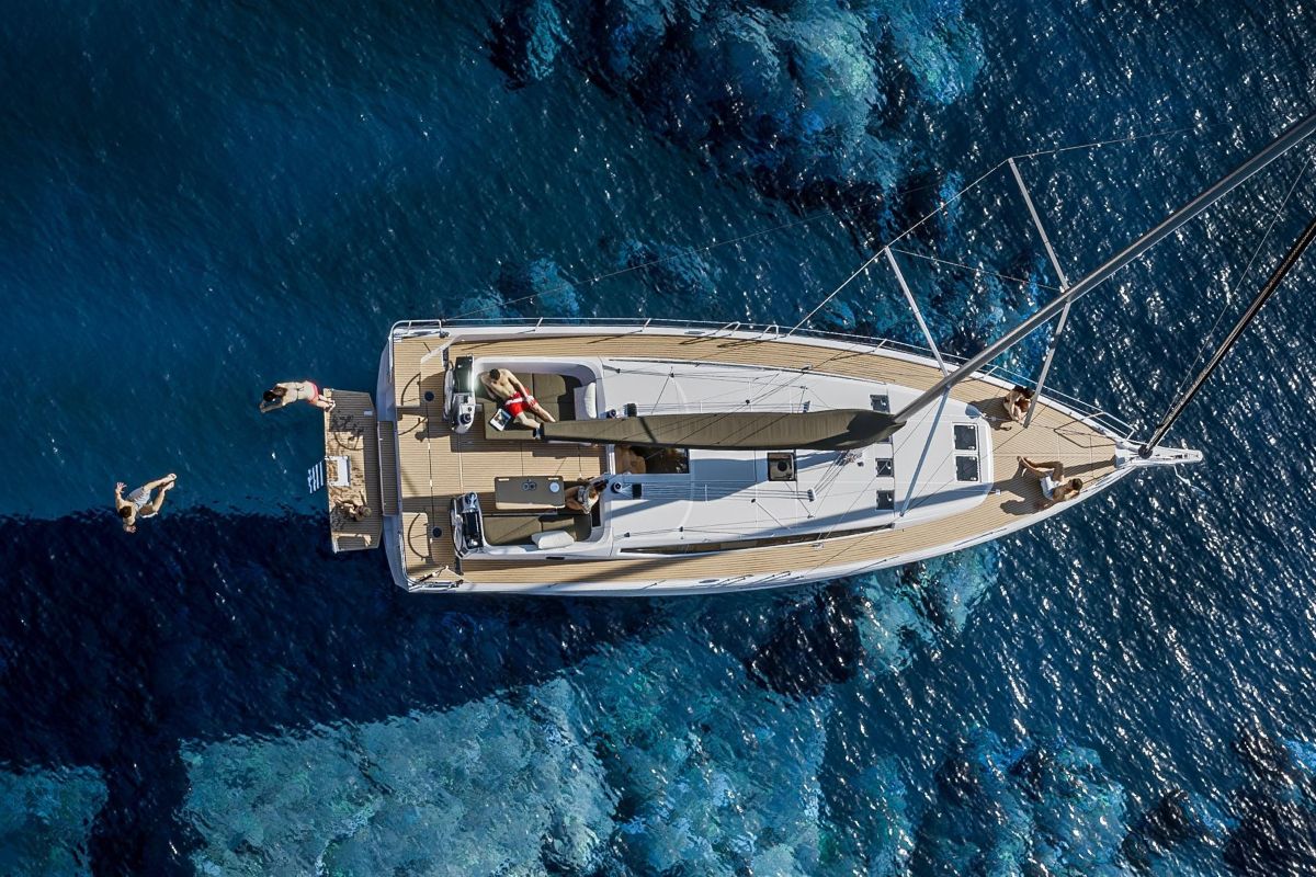 The new Jeanneau Sun Odyssey 455 - pic courtesy Jeanneau