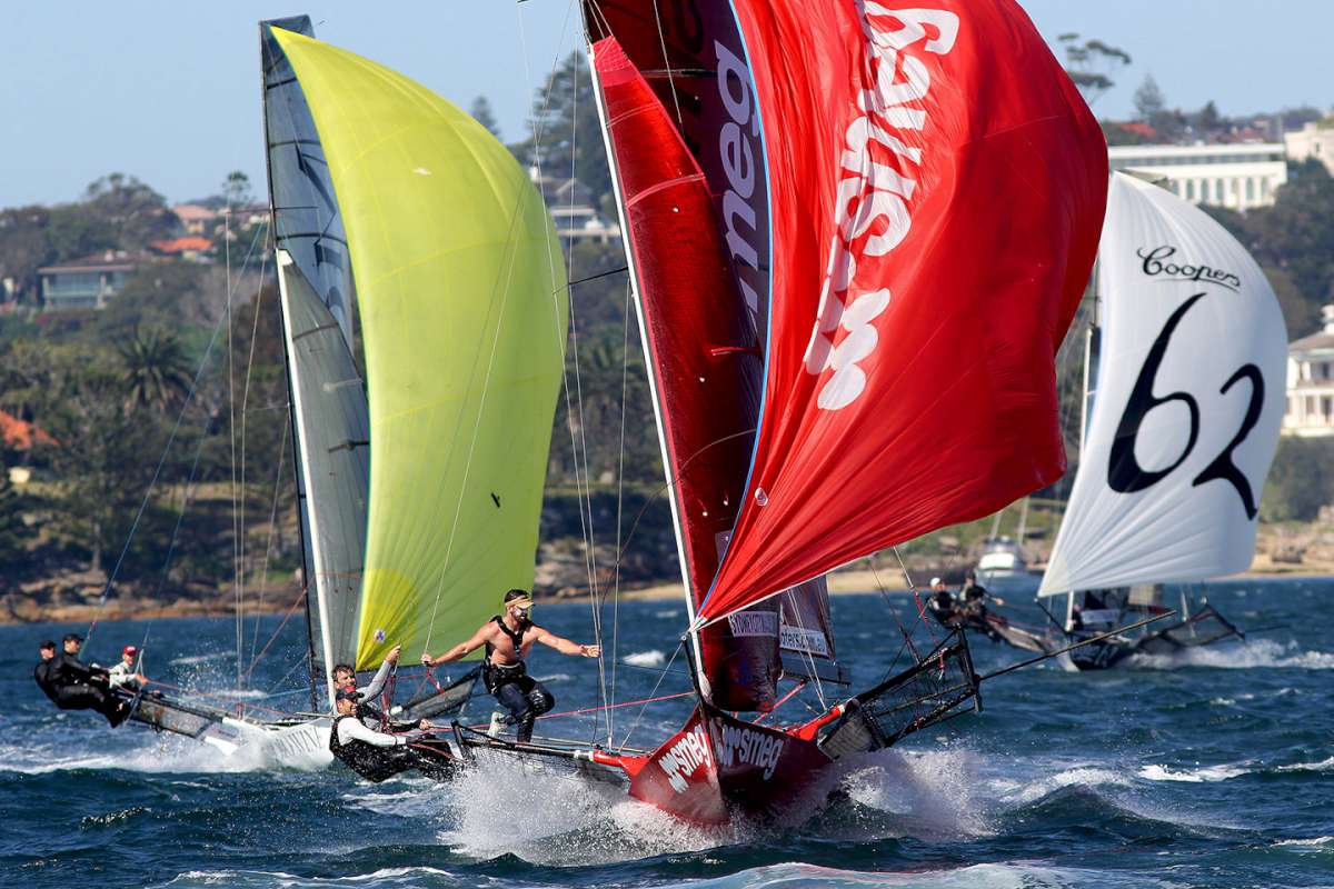 David Witt drives Smeg to the bottom mark in 2014-15 (Frank Quealey)