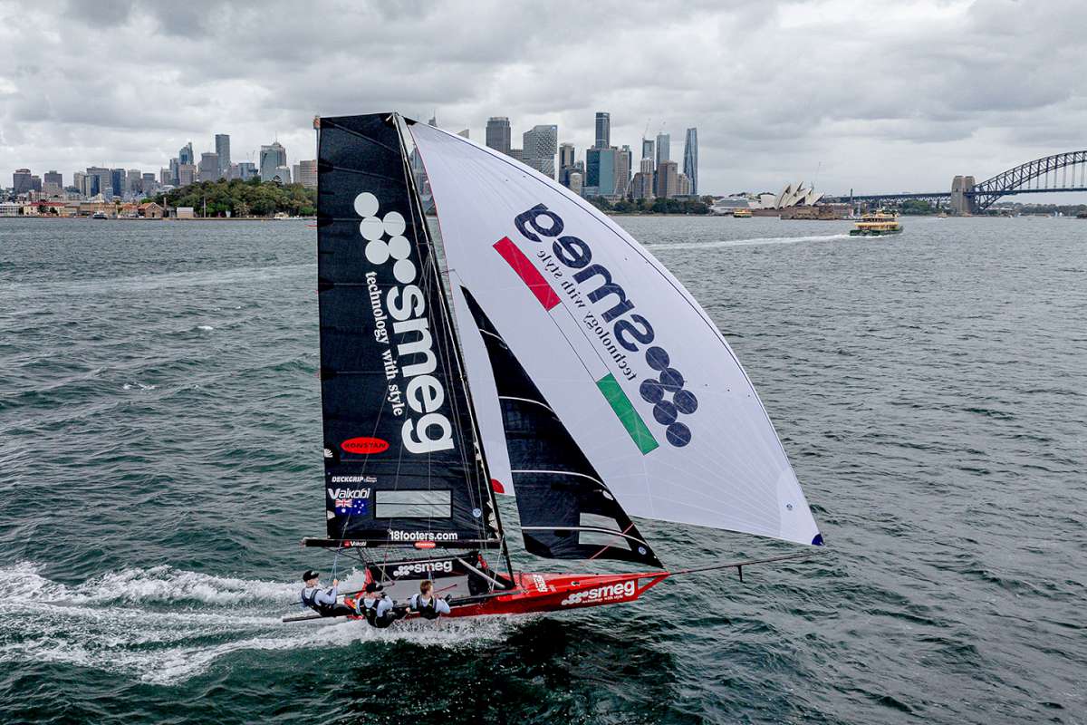 Smeg, 2023-24 season, on Sydney Harbour (SailMedia)