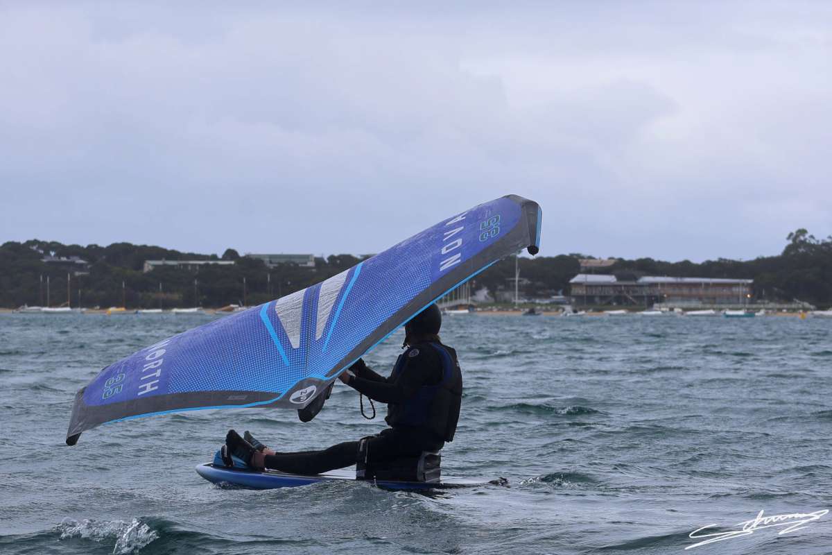 Simon Bibby at Sorrento Para Wing Camp CREDIT Ollie Schwarz