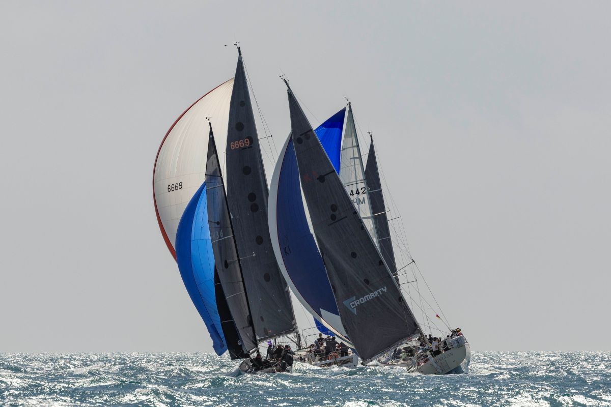 Fight to the finish line in the Whitsundays - Andrea Francolini, ABRW pic