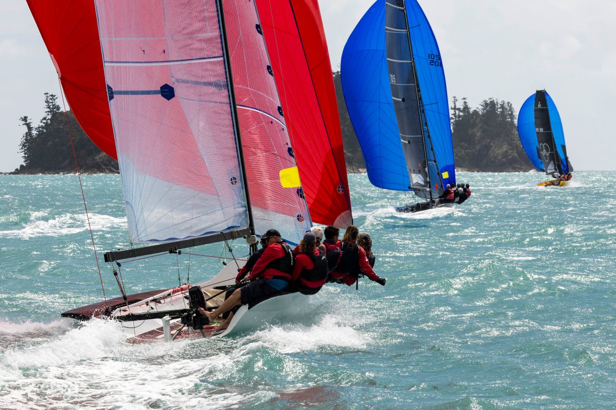 Sports Boats with their speed skates on - Andrea Francolini, ABRW pic