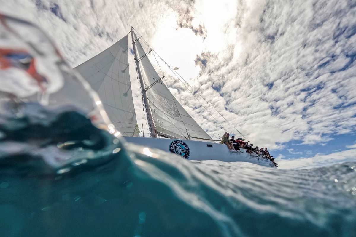 Eureka 2 crew enjoying the day - Andrea Francolini, ABRW pic