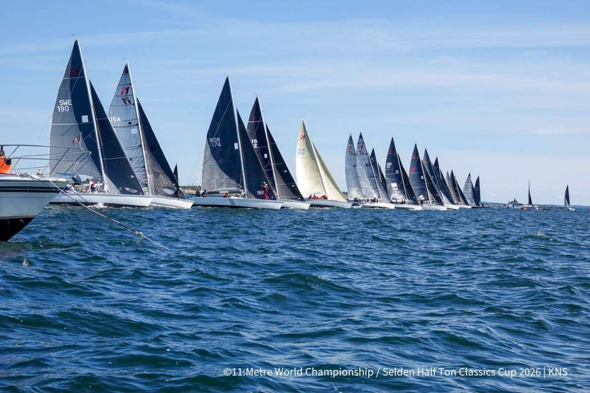 11m OD Worlds Start line