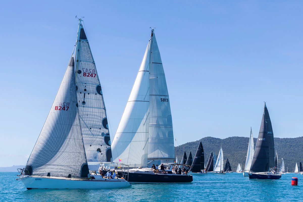 Flat water slow motion but it's still serious racing - Andrea Francolini, ABRW pic