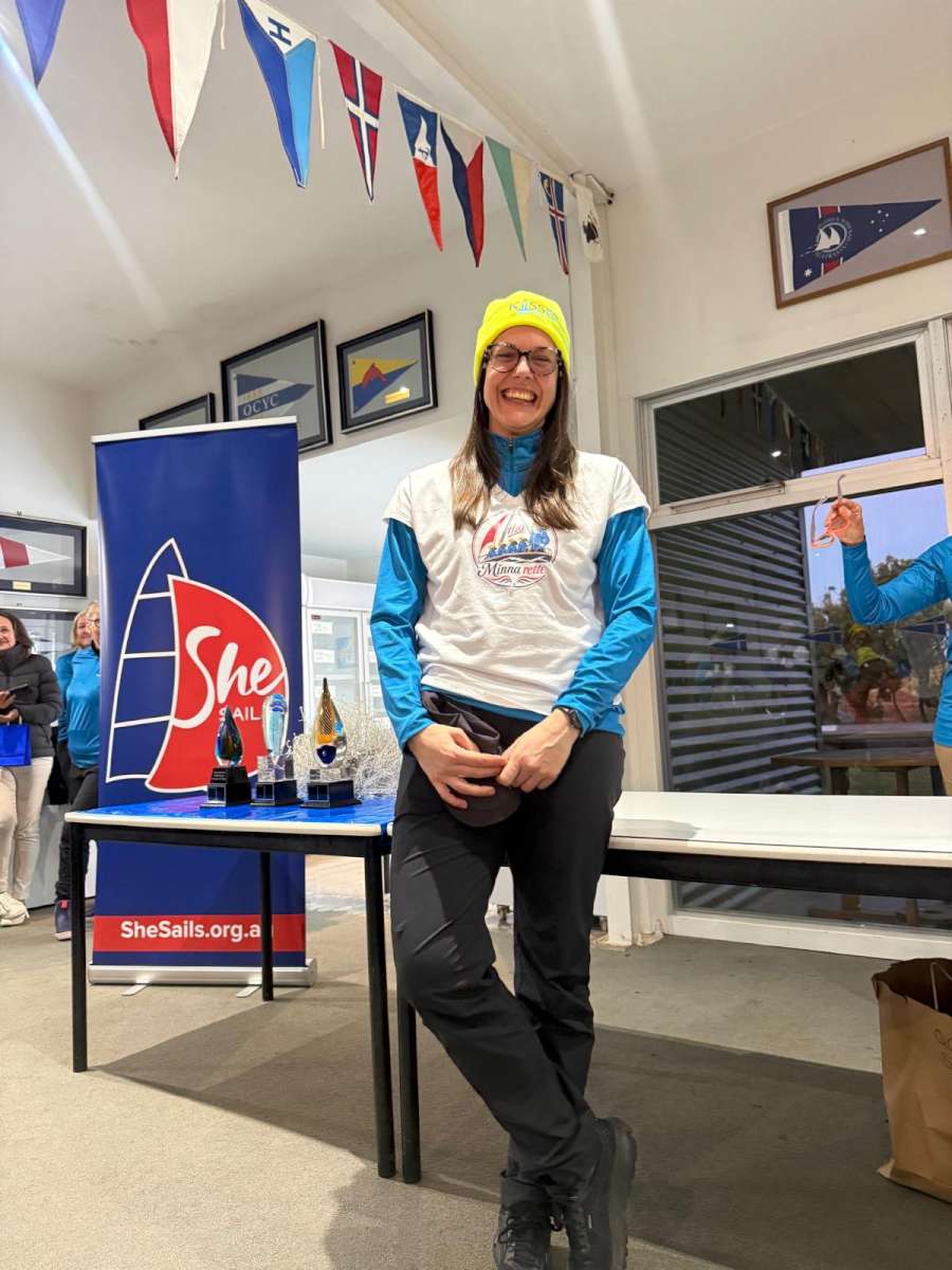 KISS 2026 Rally - Winner of Yachtmaster Sailing School Award - Madeleine Rode