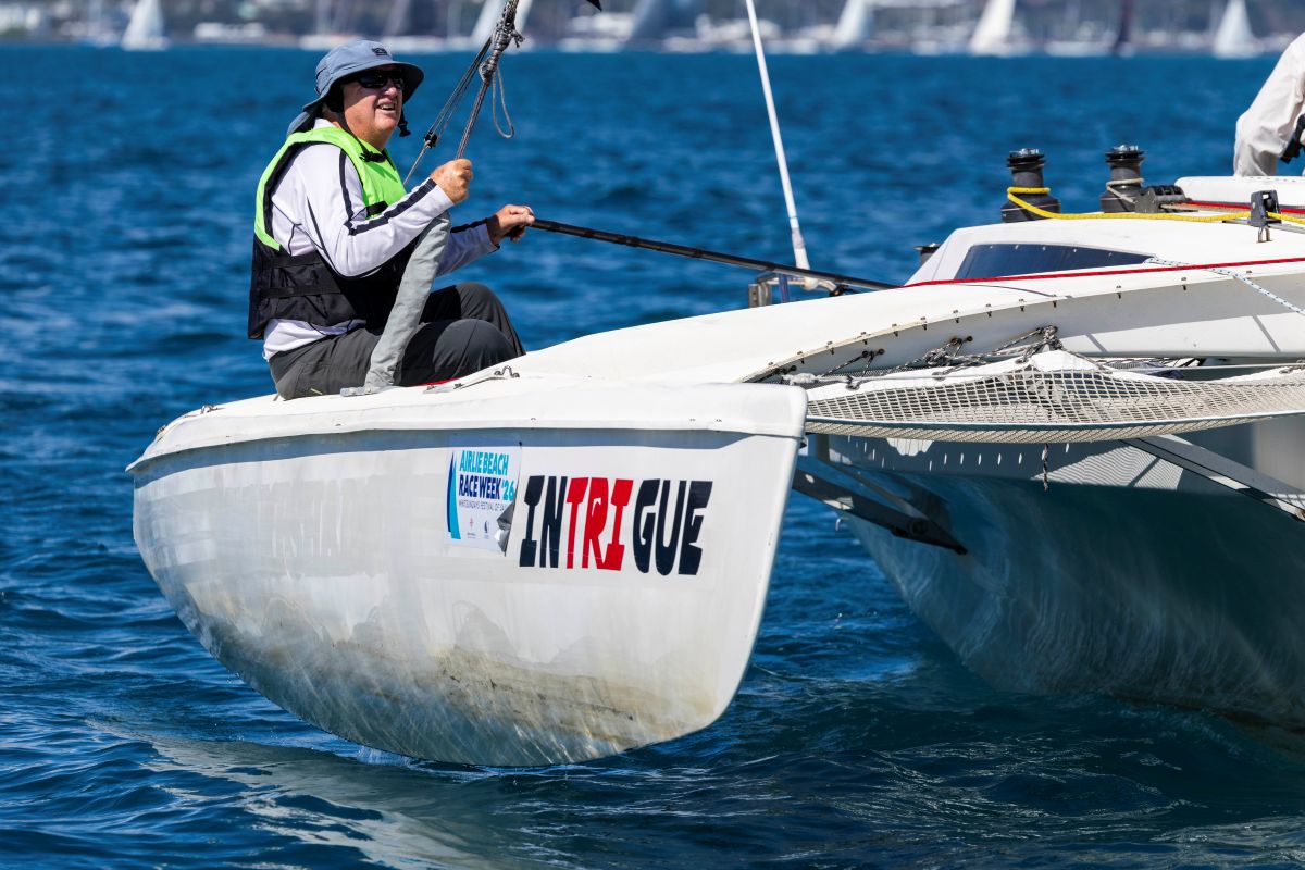 Intrigue was in the winner's seat - Andrea Francolini, ABRW pic