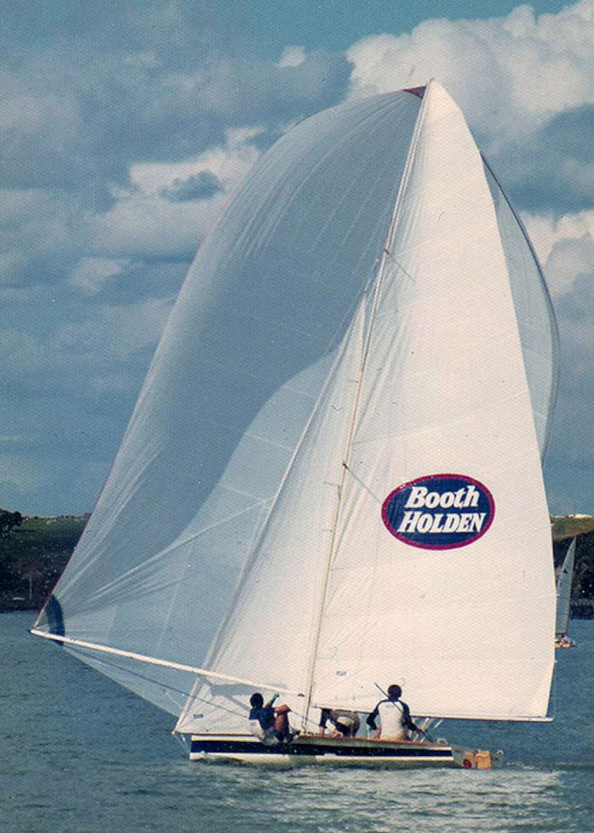 Booth Holden was the last of the 4-handers at Auckalnd in 1974 (Frank Quealey)