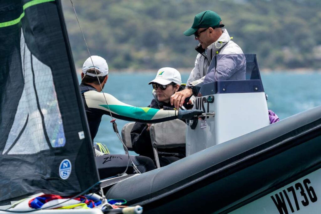 Michael Blackburn at Sail Sydney 2023 CREDIT Beau Outteridge