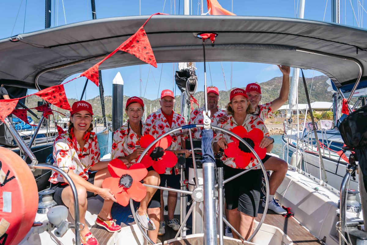 Poppy's crew dressed in Poppy outfits - credit Revolution Productions