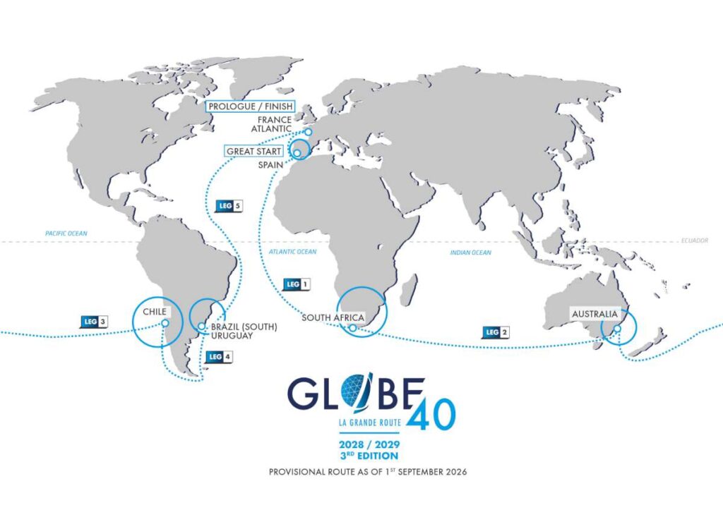 Globe 40 2028-2029 Course Map