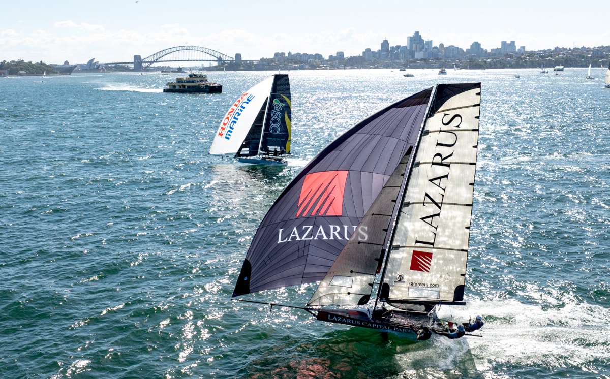 Run from the Beashel Buoy during the 2024 Giltinan Championship (SailMedia)