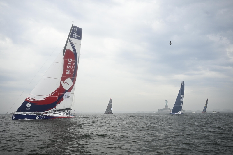 The Ocean Race Atlantic Departure Show © Vincent Curutchet - The Ocean Race Atlantic