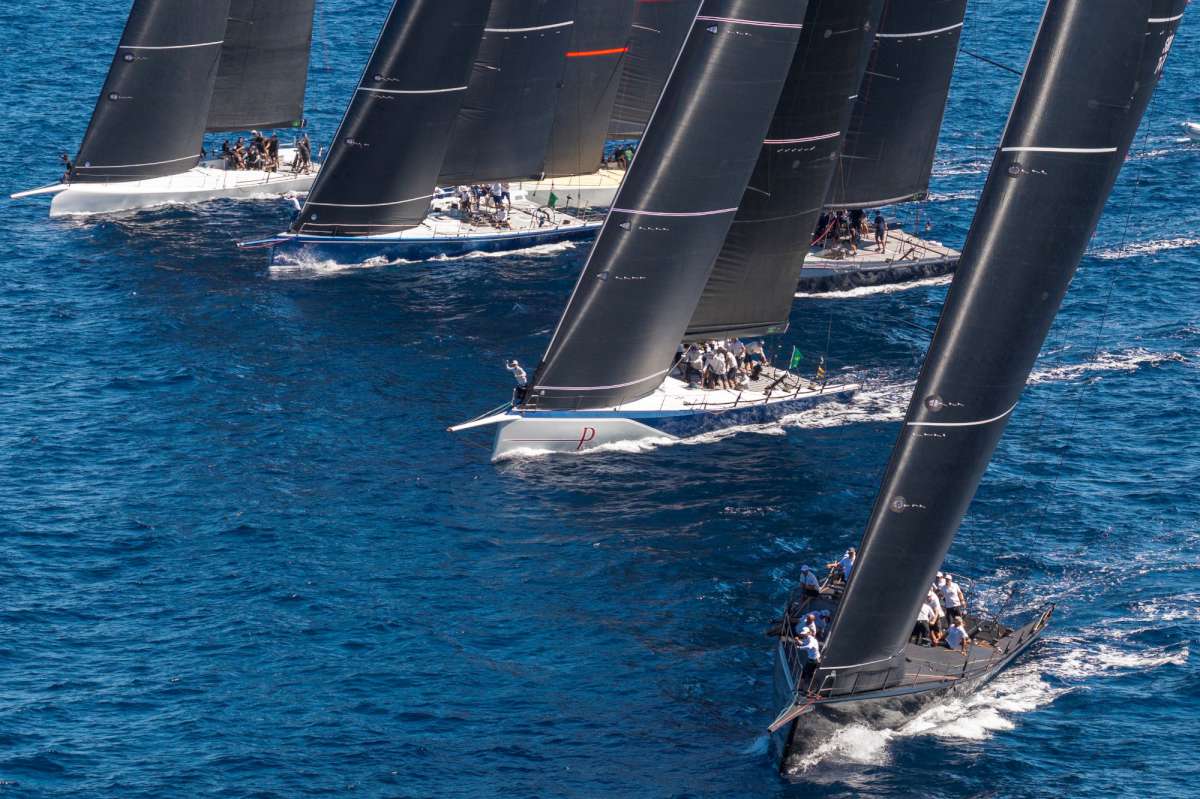 Today's start in the Rolex IMA Maxi Grand Prix World Championship. Photo IMA - Studio Borlenghi