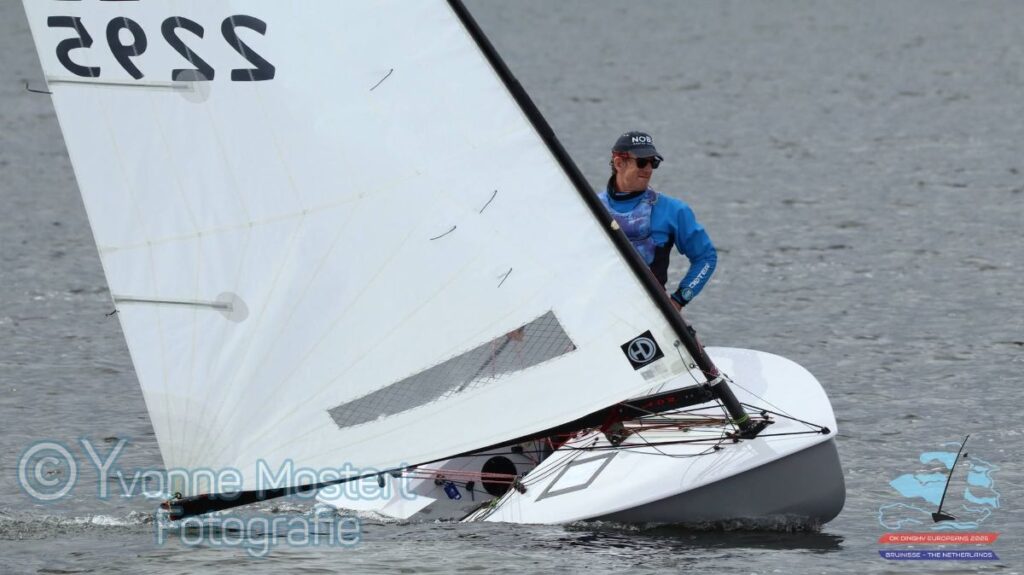 Nick Craig wins OK Dinghy Europeans - Credit Yvonne Mostert