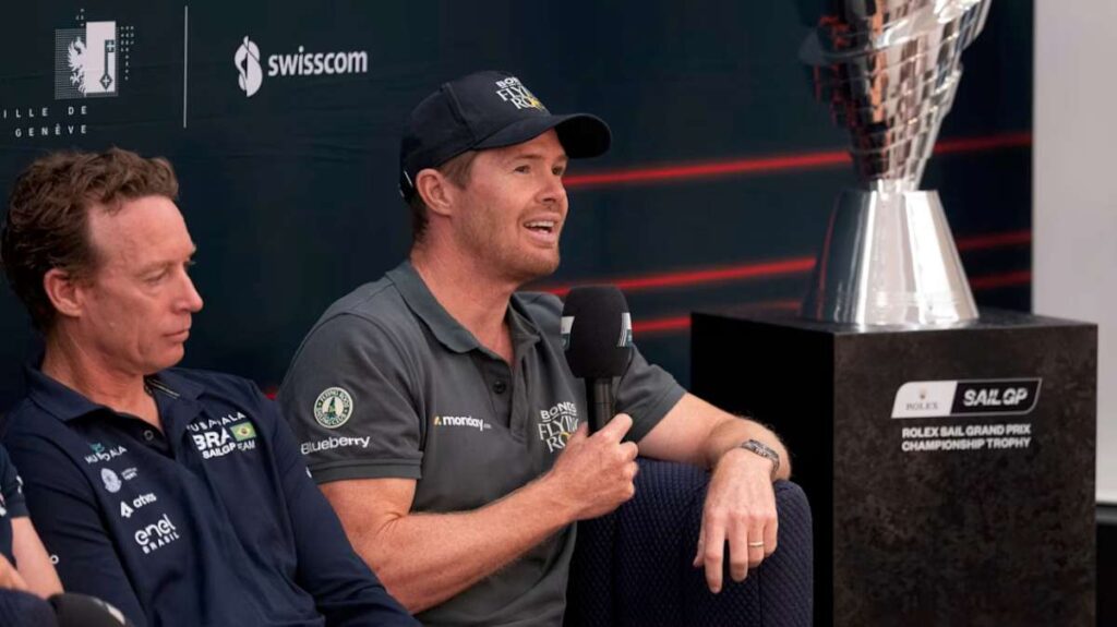Tom Slingsby ahead of Geneva SailGP