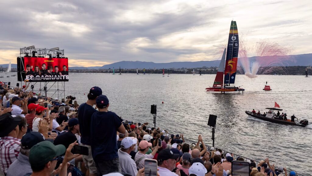 Spain wins Geneva SailGP