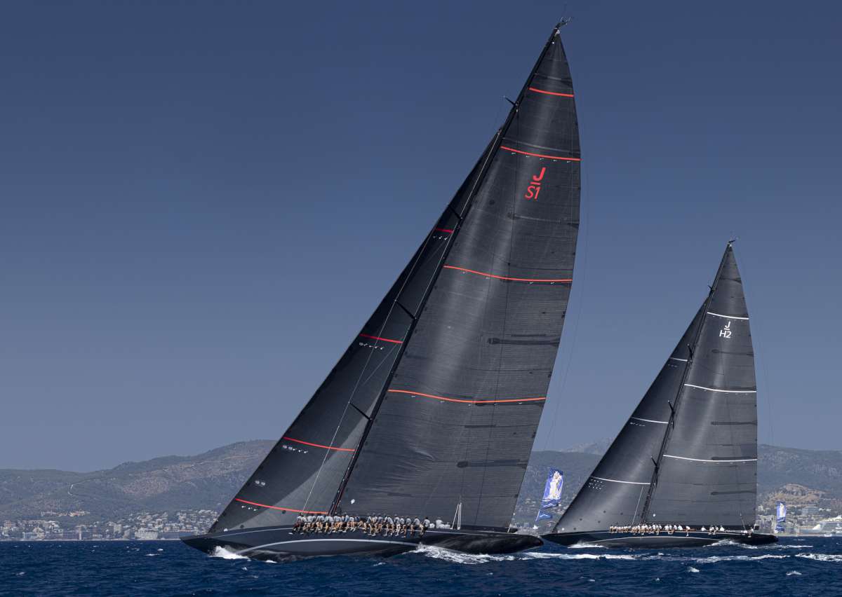 Svea and Rainbow racing in Palma earlier this summer © Lloyd Images