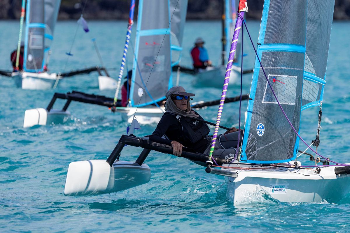 Perfect sailing conditions at Airlie Beach Race Week - Andrea Francolini pic