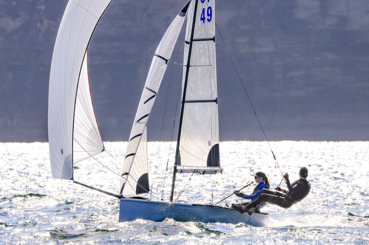 MCC-13s Winner R2-Tayla Lees & Ash Napper - Credit Sail Media