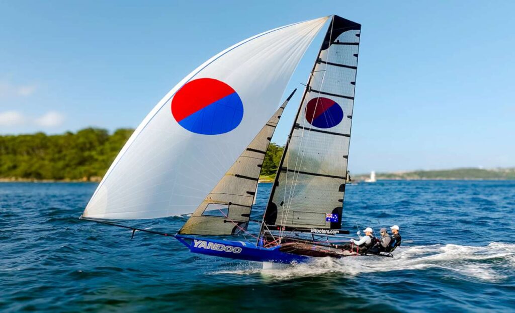 Yandoo, defending NSW and Giltinan World champion (SailMedia)