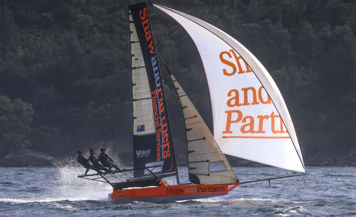 Flying on a southerly run to Obelisk in 2025-26 (SailMedia)