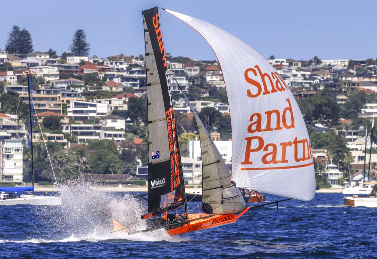 Racing towards Rose Bay in a good North East breeze (SailMedia)