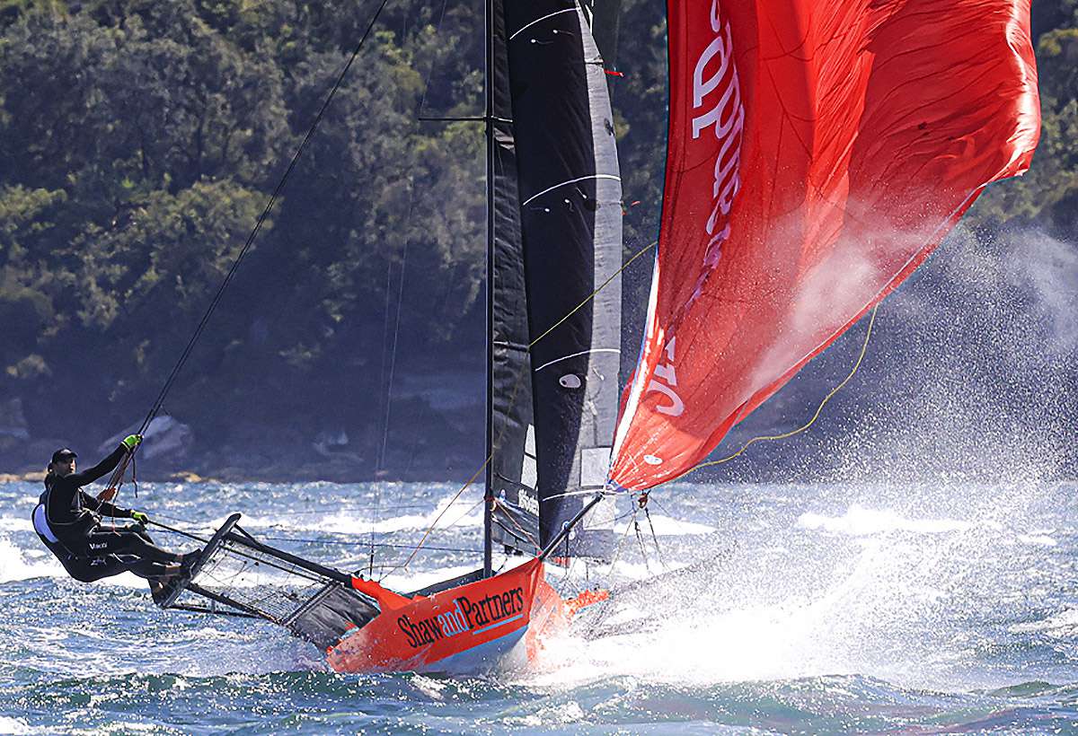 Shaw and Partrners in an early hit out last season (SailMedia)