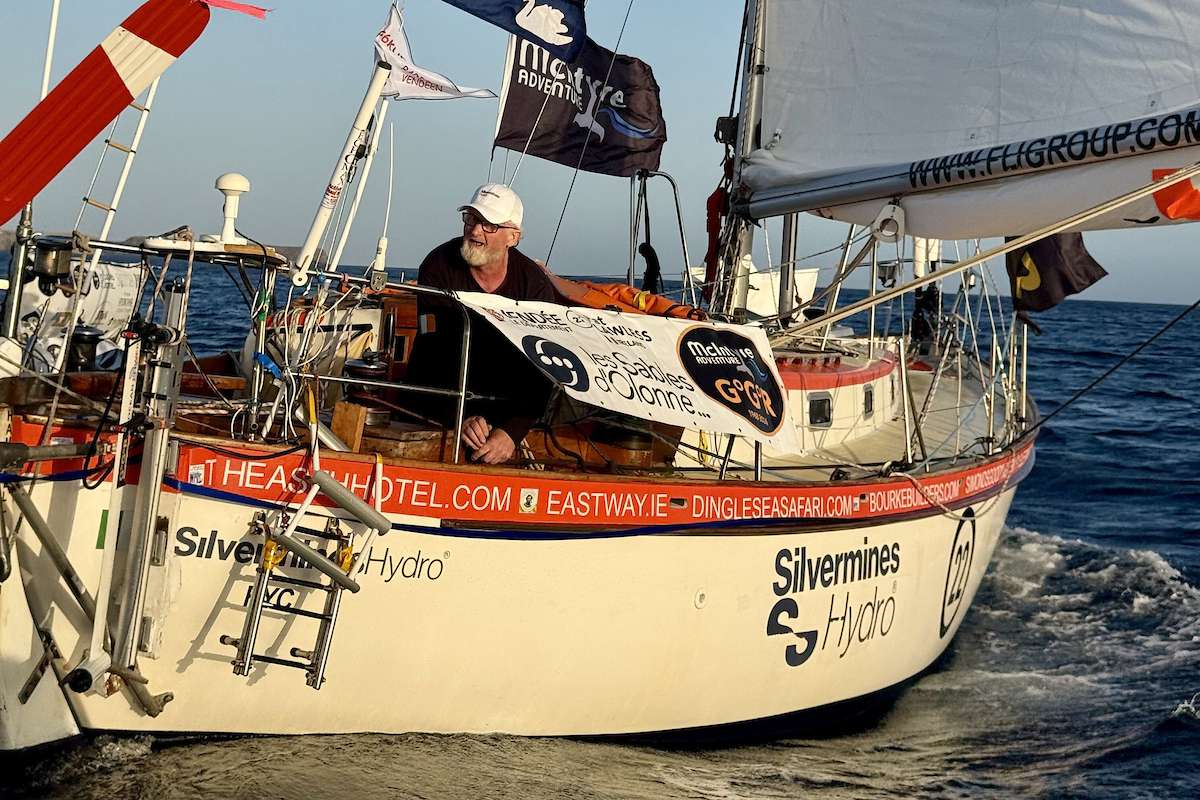 Pat Lawless aboard SILVERMINES HYDRO remains the closest challenger to race leader - Credit JJ-GGR2026