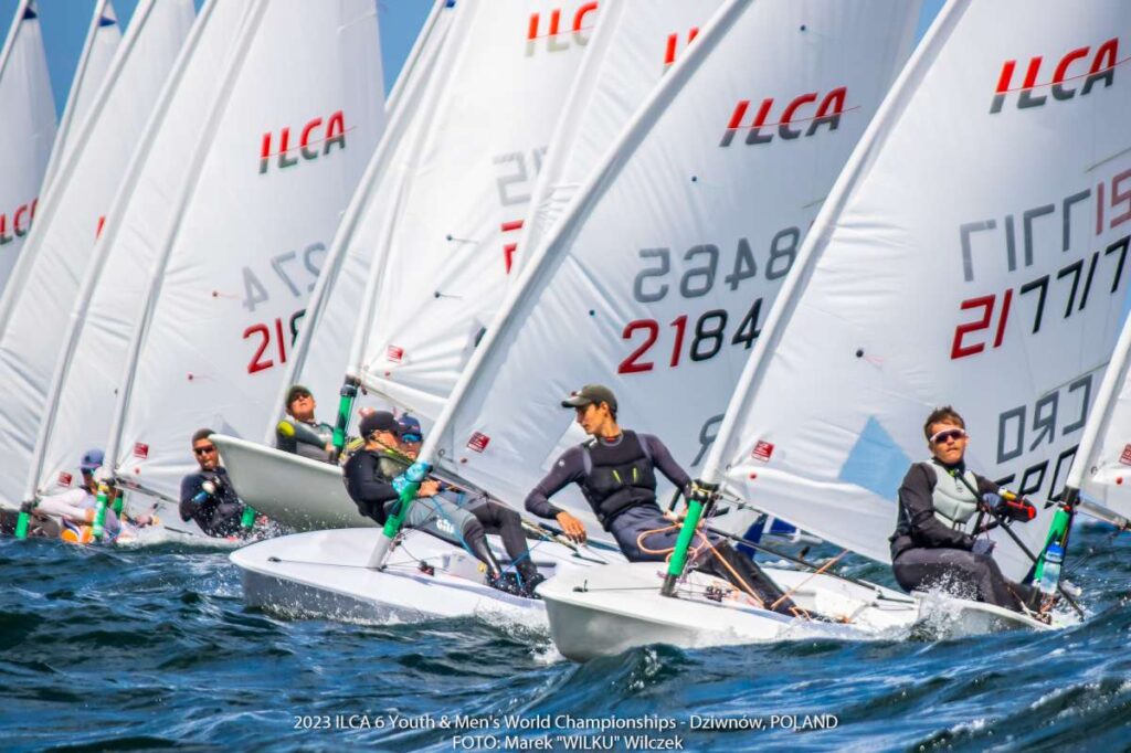 ILCA 6 men start