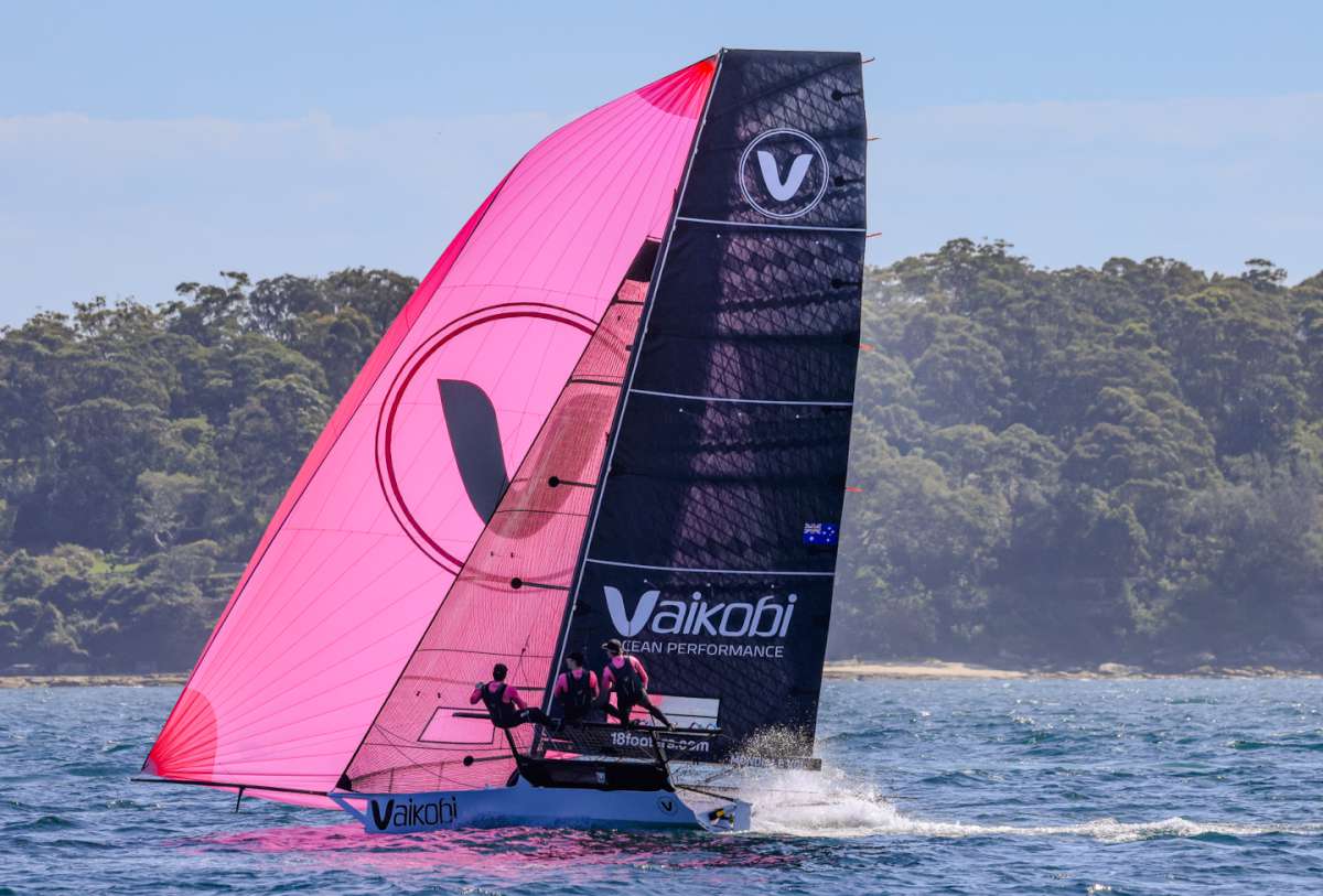 Vaikobi was consistently near the leaders all through the race (SailMedia)