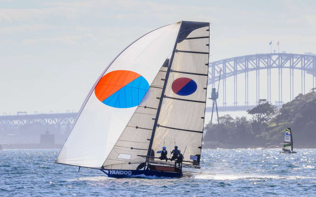 Yandoo heading for victory (SailMedia)