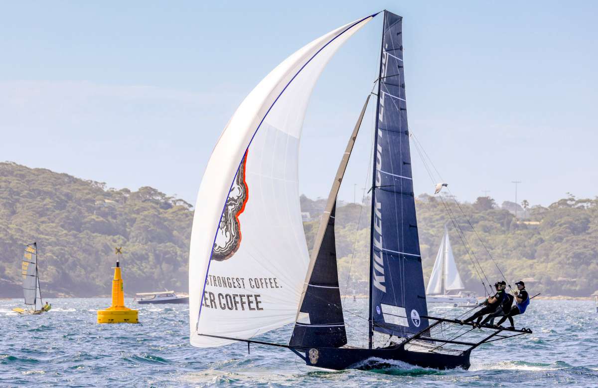 North East spinnaker run on Sunday (SailMedia)